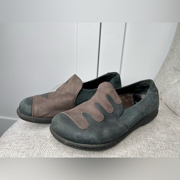 DANSKO Suede Leather Clogs Mules Shoes Comfort Slip On Brown Women's Sz 8 - Picture 1 of 4